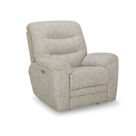 Wallhugger Pwr Recliner w/ Headrest &amp; Lumbar