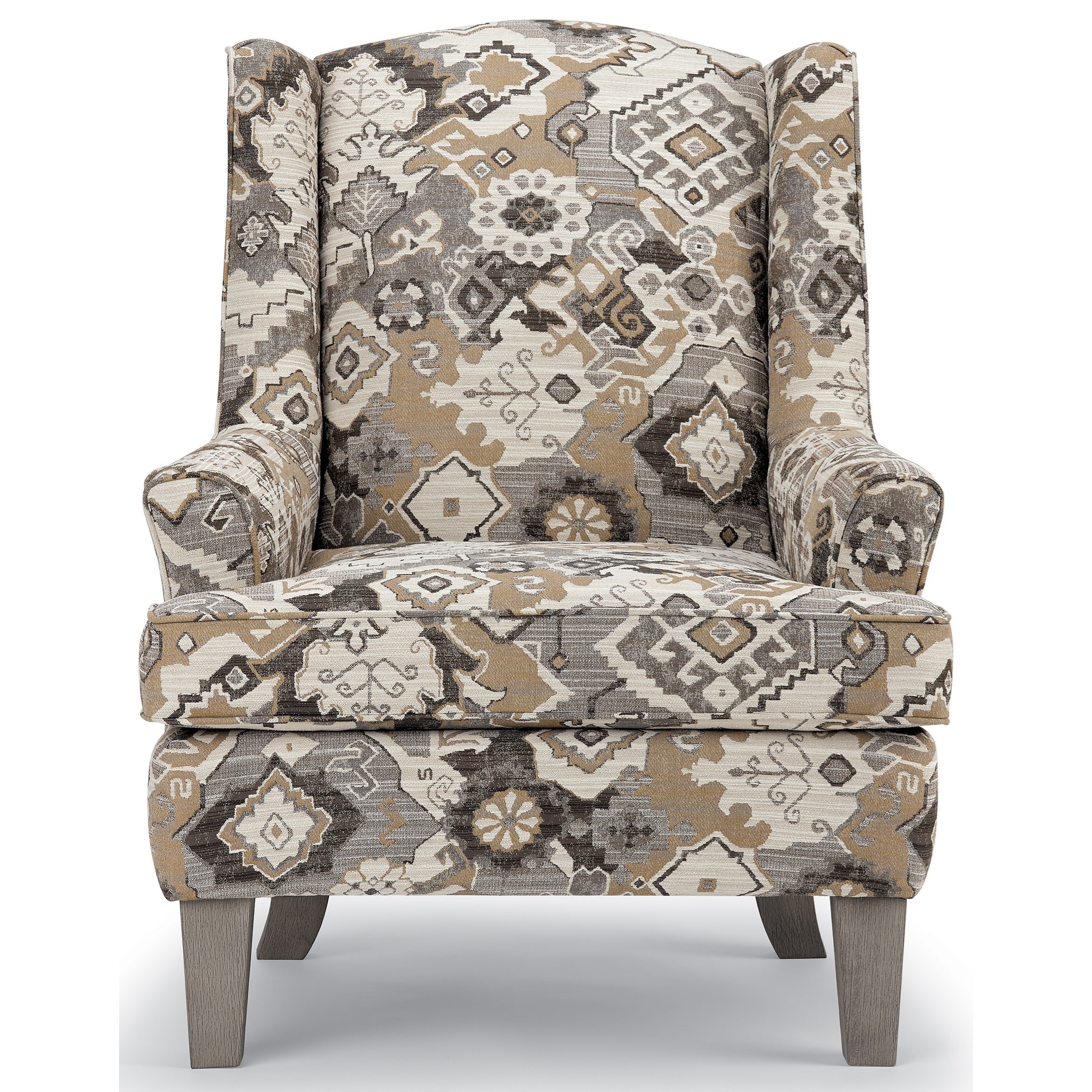 Best Home Furnishings Andrea 0170R 33226 Andrea Wing Chair Baer's