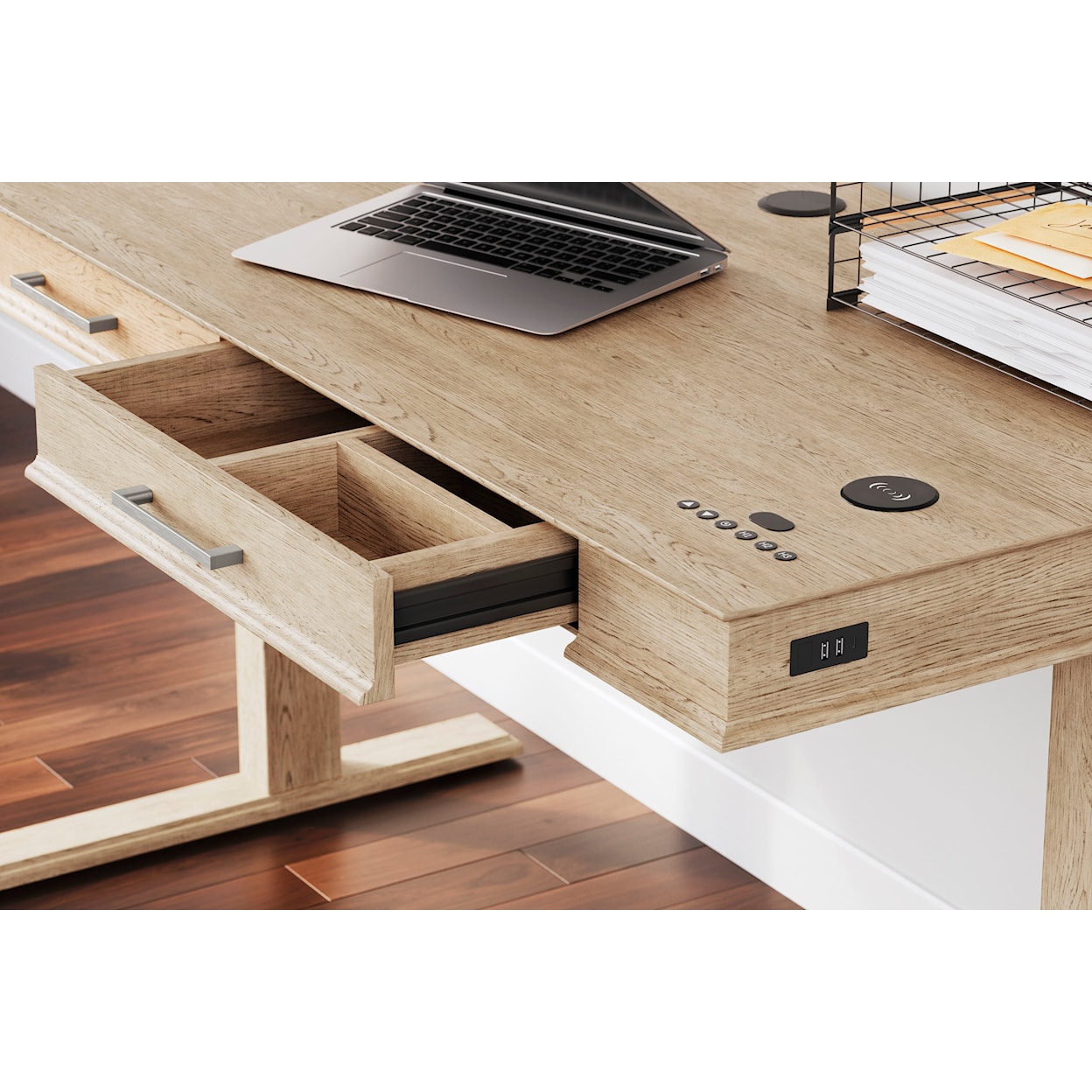 Signature Design Elmferd 53" Adjustable Height Desk