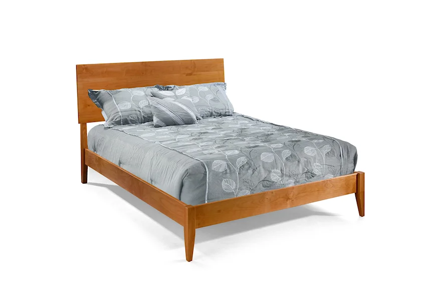 2 West Generations Full Modern Platform Bed by Archbold Furniture at Mueller Furniture