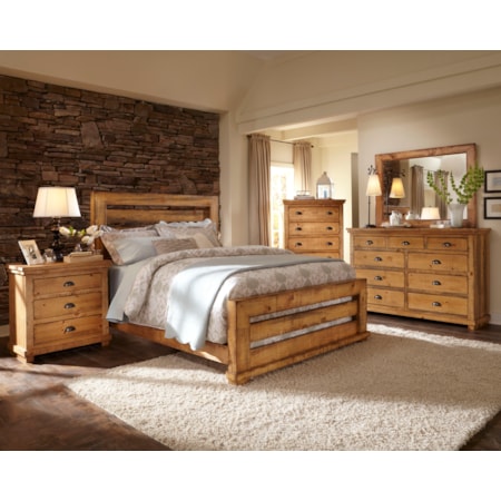 Queen Slat Headboard