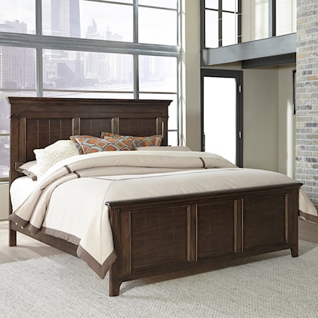 Queen Panel Bed