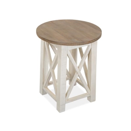 Round End Table