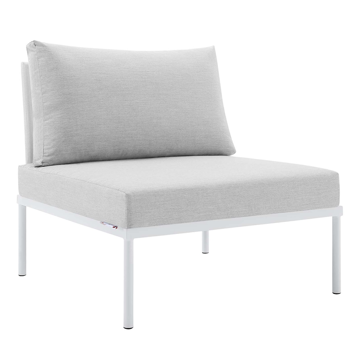 Modway Harmony Outdoor Aluminum Armless Chair