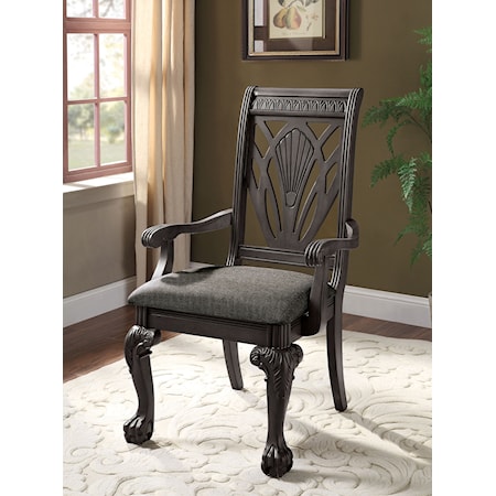2-Pack Dining Arm Chairs 