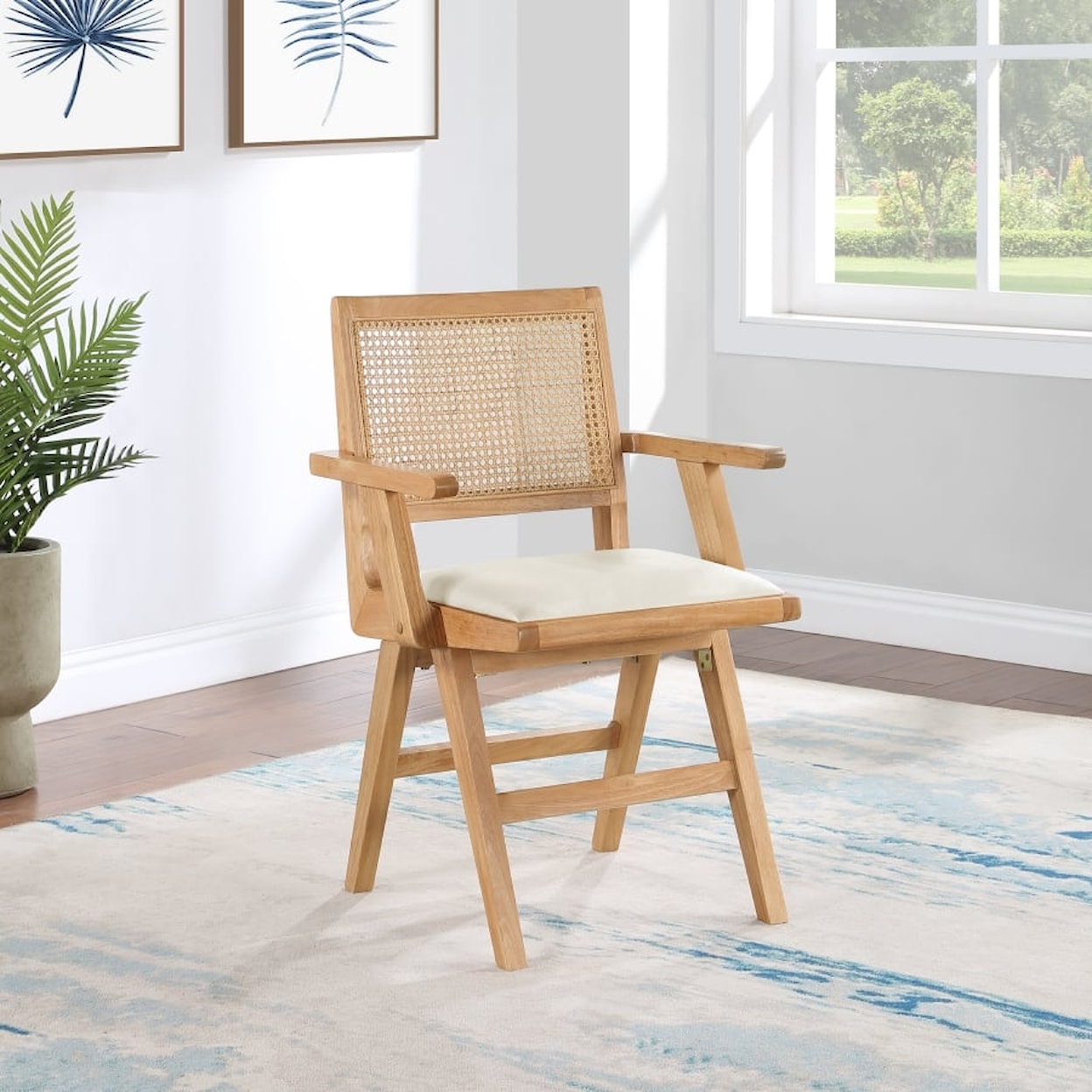 Meridian Furniture Abby Dining Arm Chair