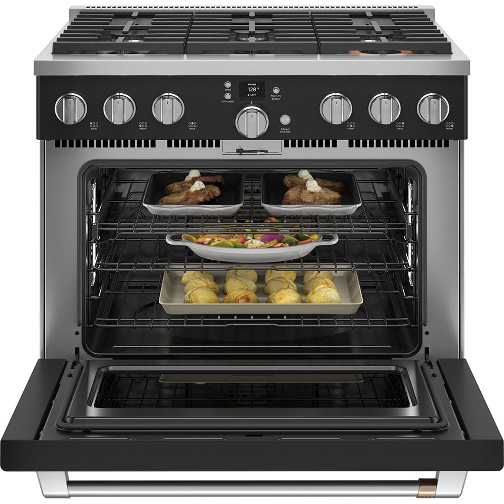 Café Gas Ranges Dual-Fuel Commercial-Style Range