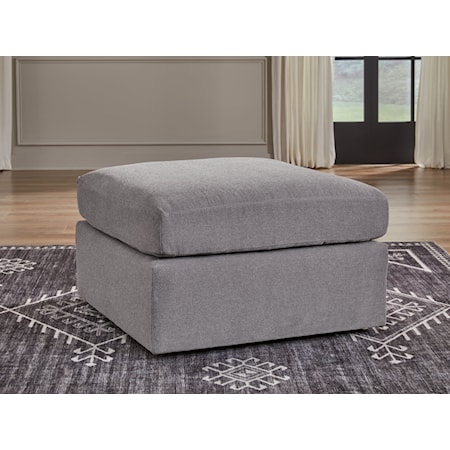 Oversized Accent Ottoman