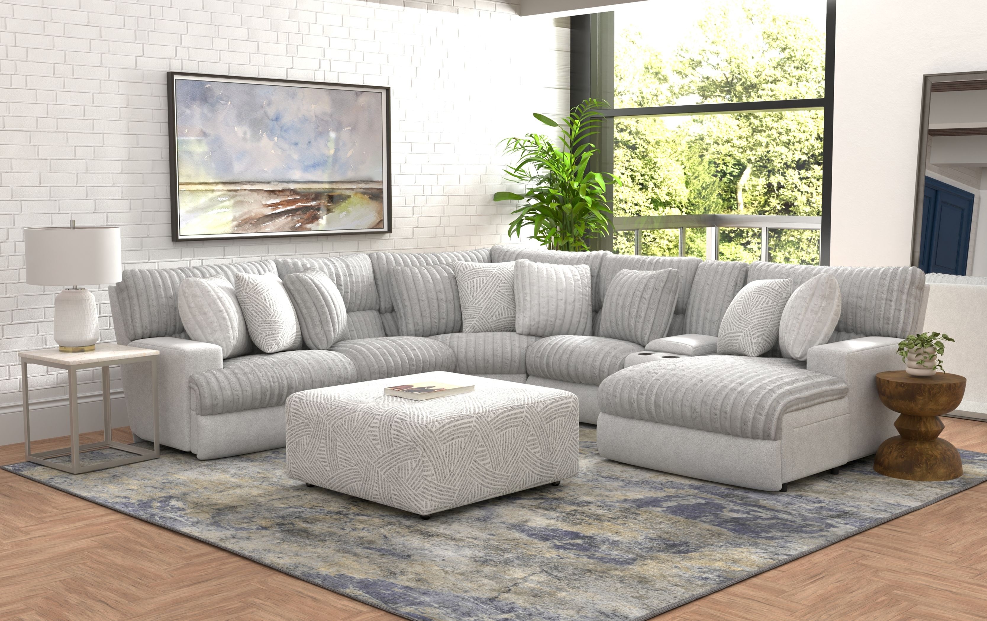 Catnapper Abraxas 6-Piece Power Reclining Sectional Sofa