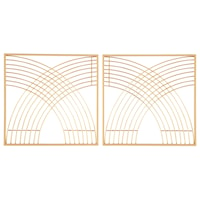 Dalkins Indoor/Outdoor Wall Decor (Set of 2)