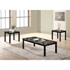 CM Thurner 3-Piece Faux Marble Occasional Table Set