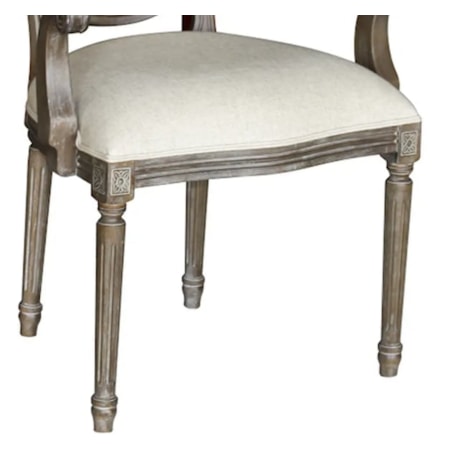 Upholstered Dining Arm Chair