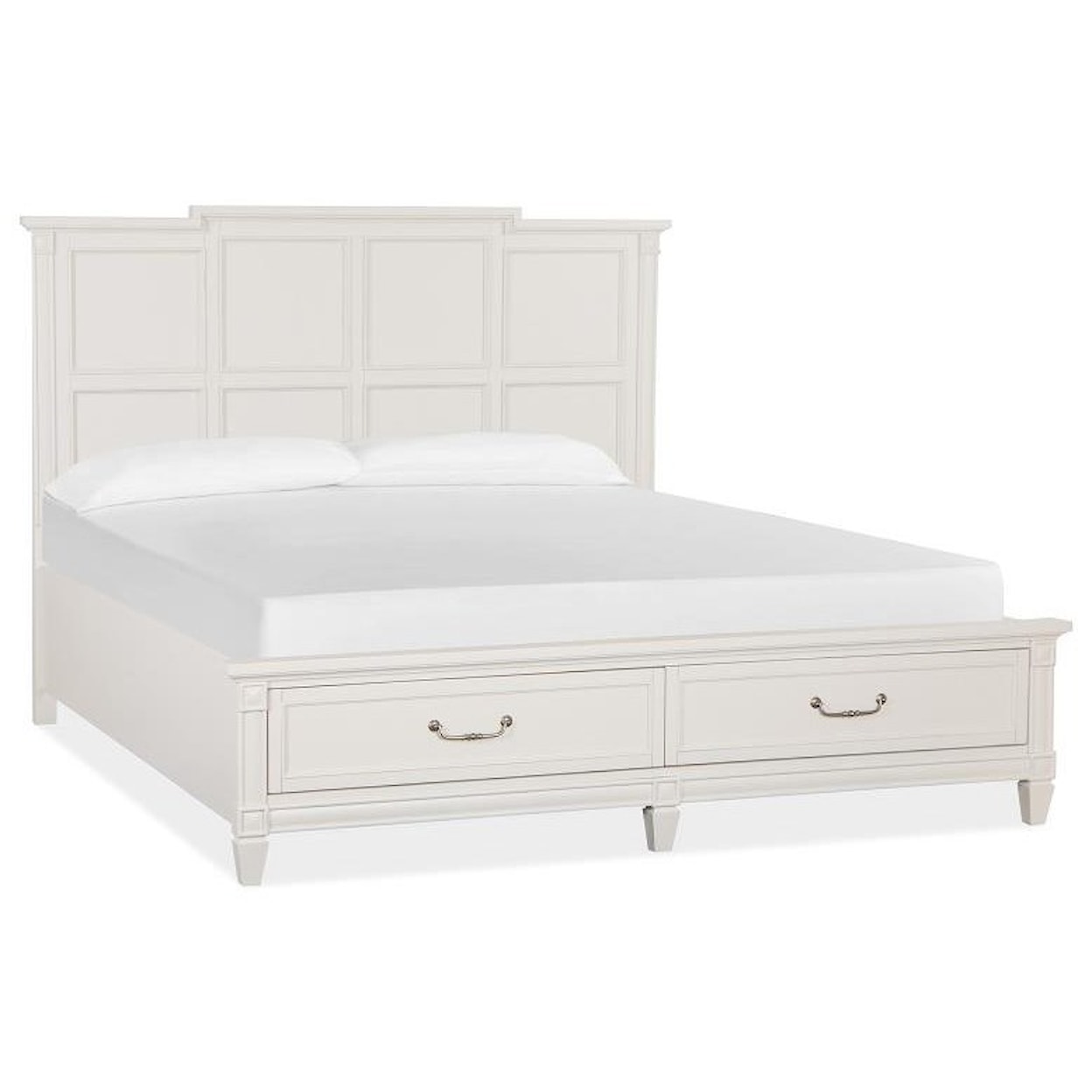 Magnussen Home Willowbrook Bedroom King Panel Storage Bed