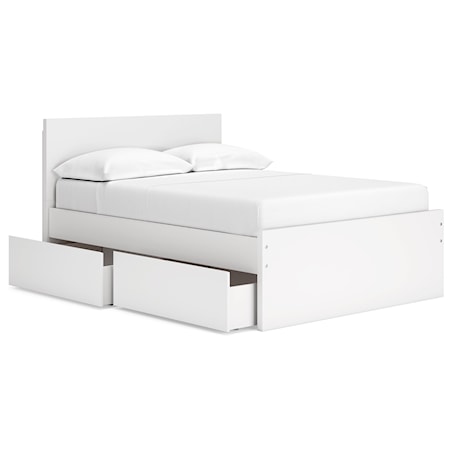 Full Panel Platform Bed