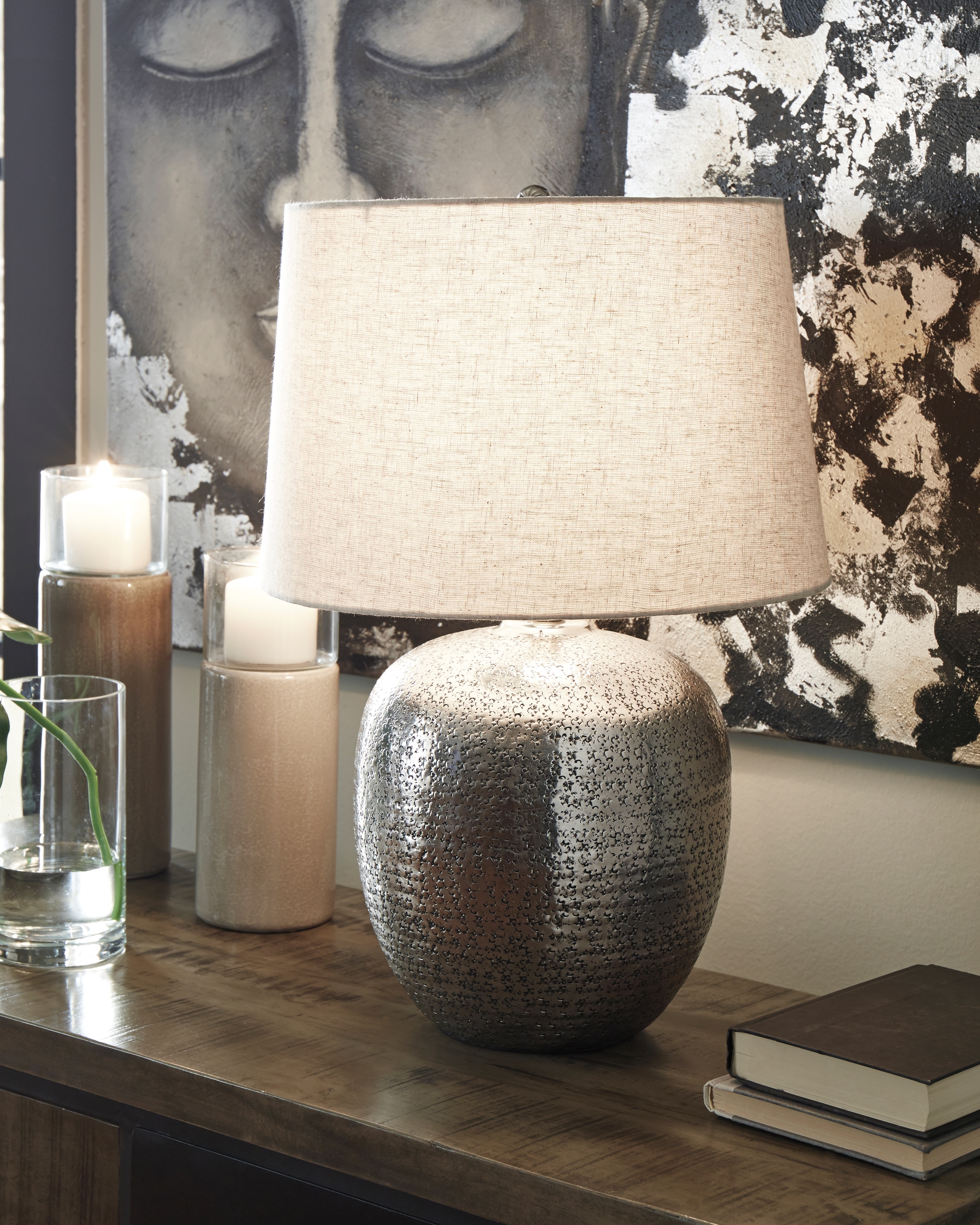 Signature Design by Ashley Magalie Metal Table Lamp