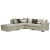 Craftmaster Modern Elements 5-Piece Sectional Sofa