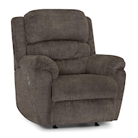 Casual Double Power Rocker Recliner with USB Port