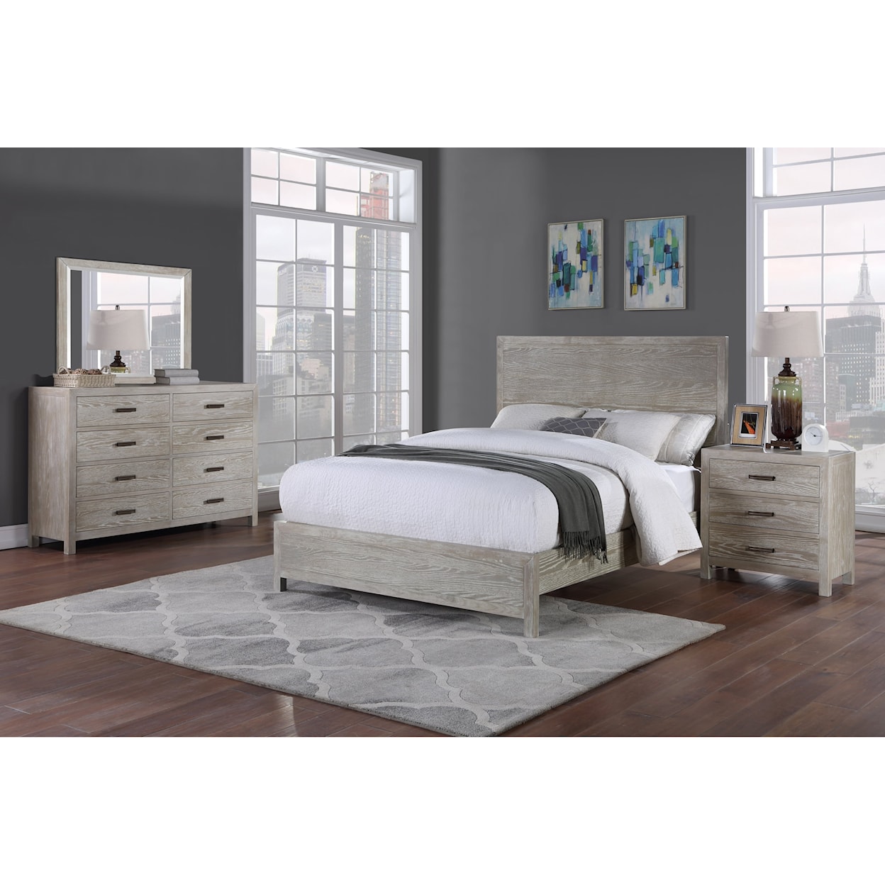 Winners Only Fresno Panel Queen Bed