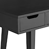 Accentrics Home Accents Mid-Century Writing Desk - Black