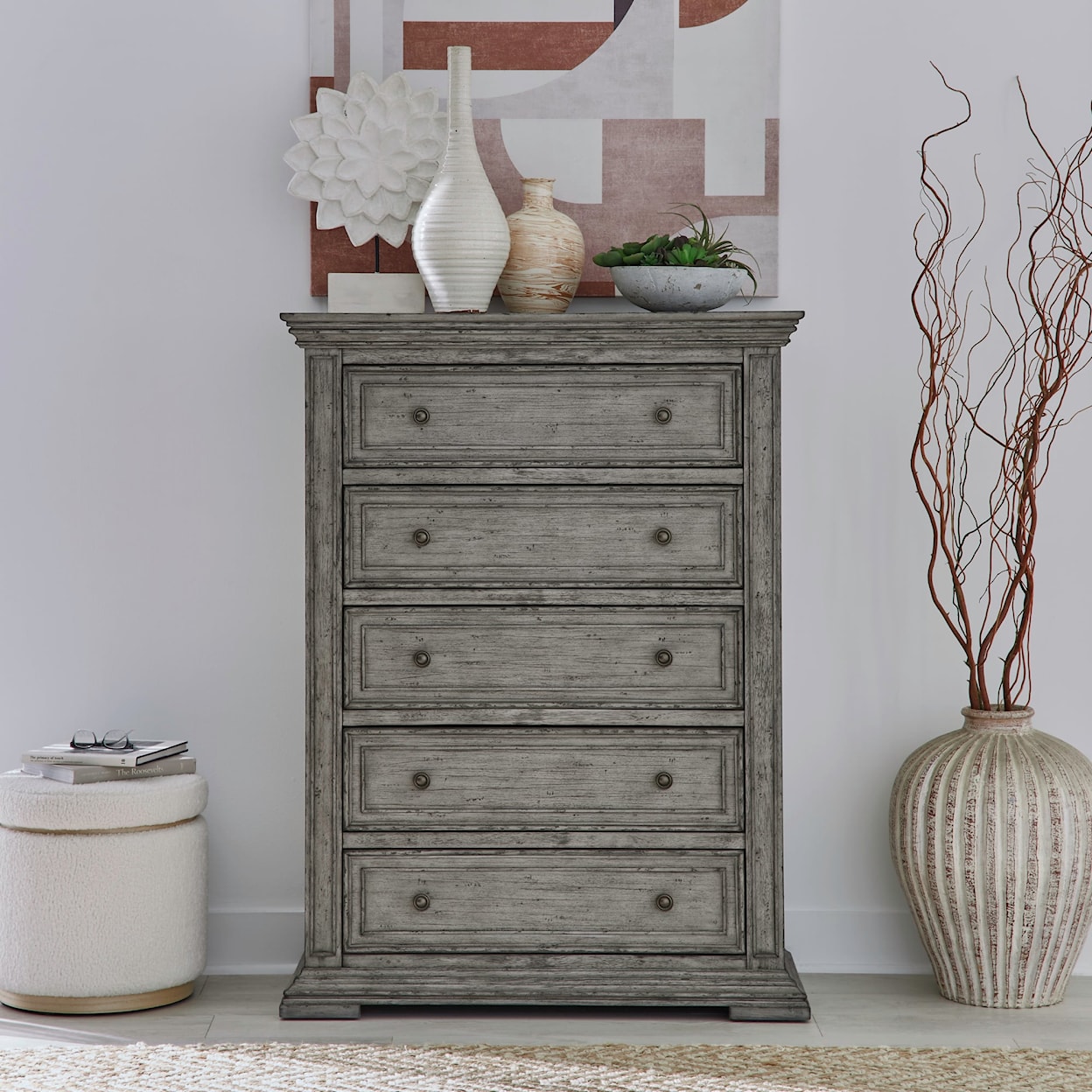 Liberty Furniture Big Valley 5-Drawer Chest