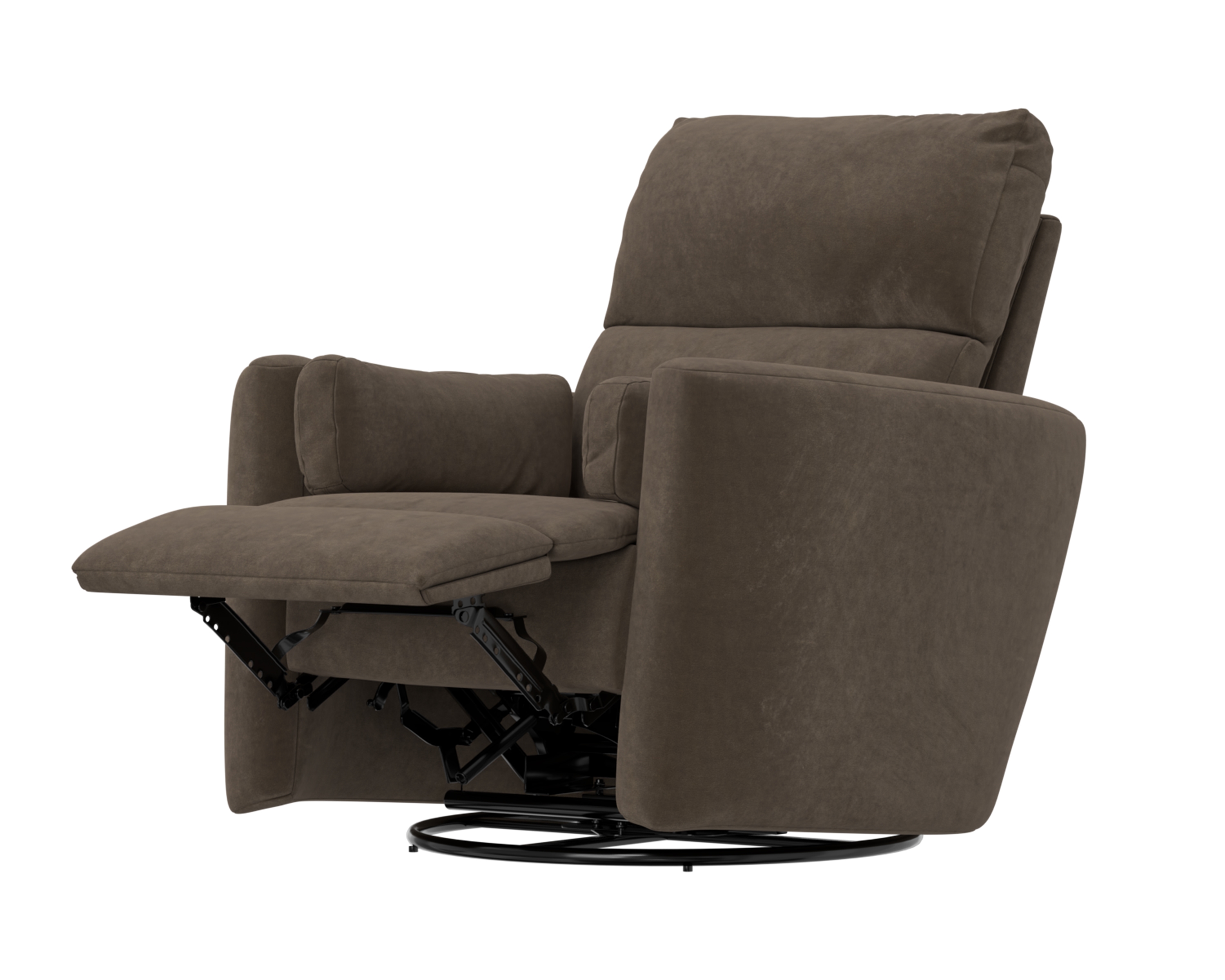 Catnapper Crescent Swivel Glider Recliner