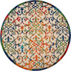 Nourison Aloha 7'10" Round  Rug