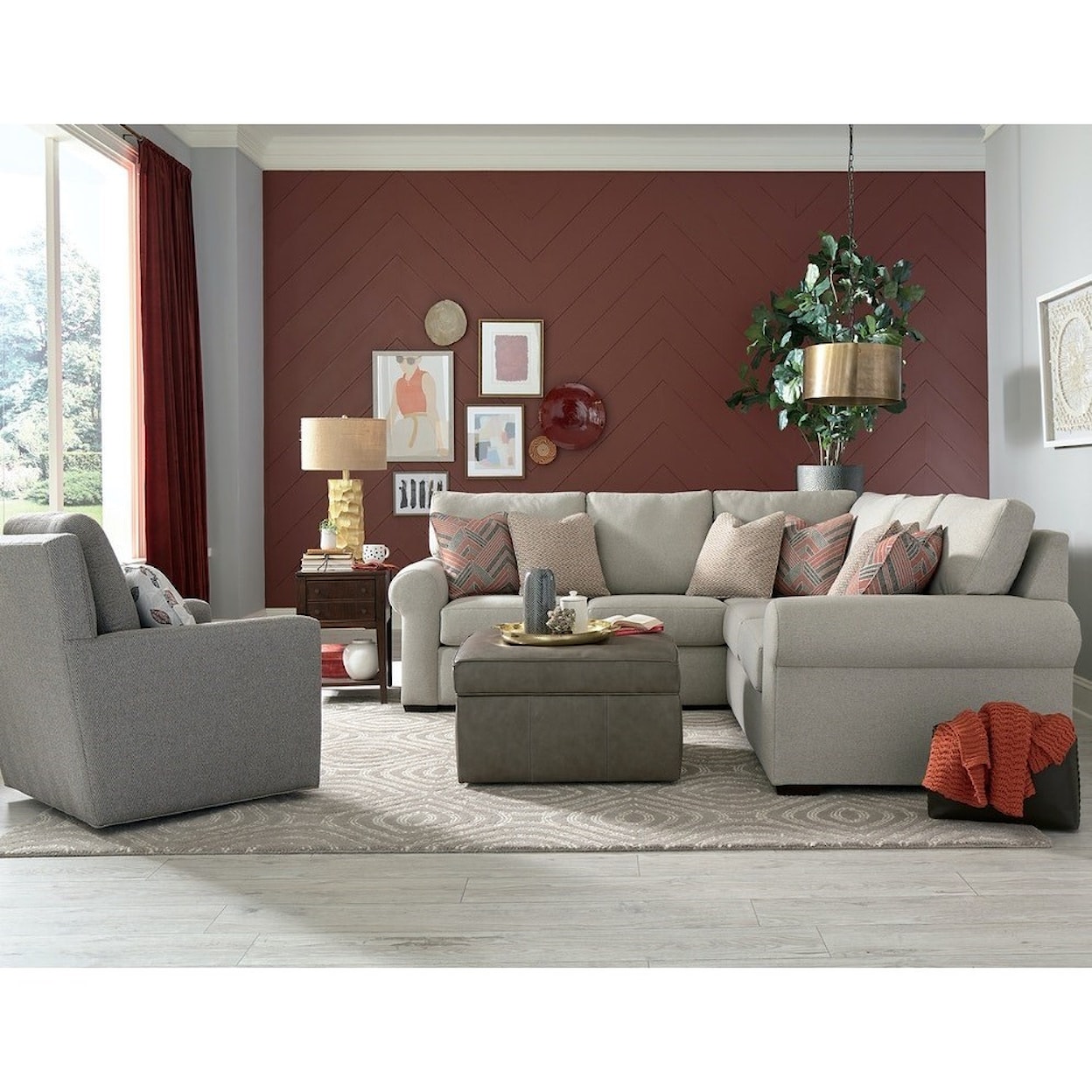 Dimensions 2650 Series Sectional