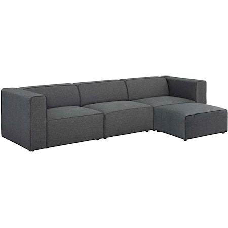 4 Piece Sectional Sofa Set