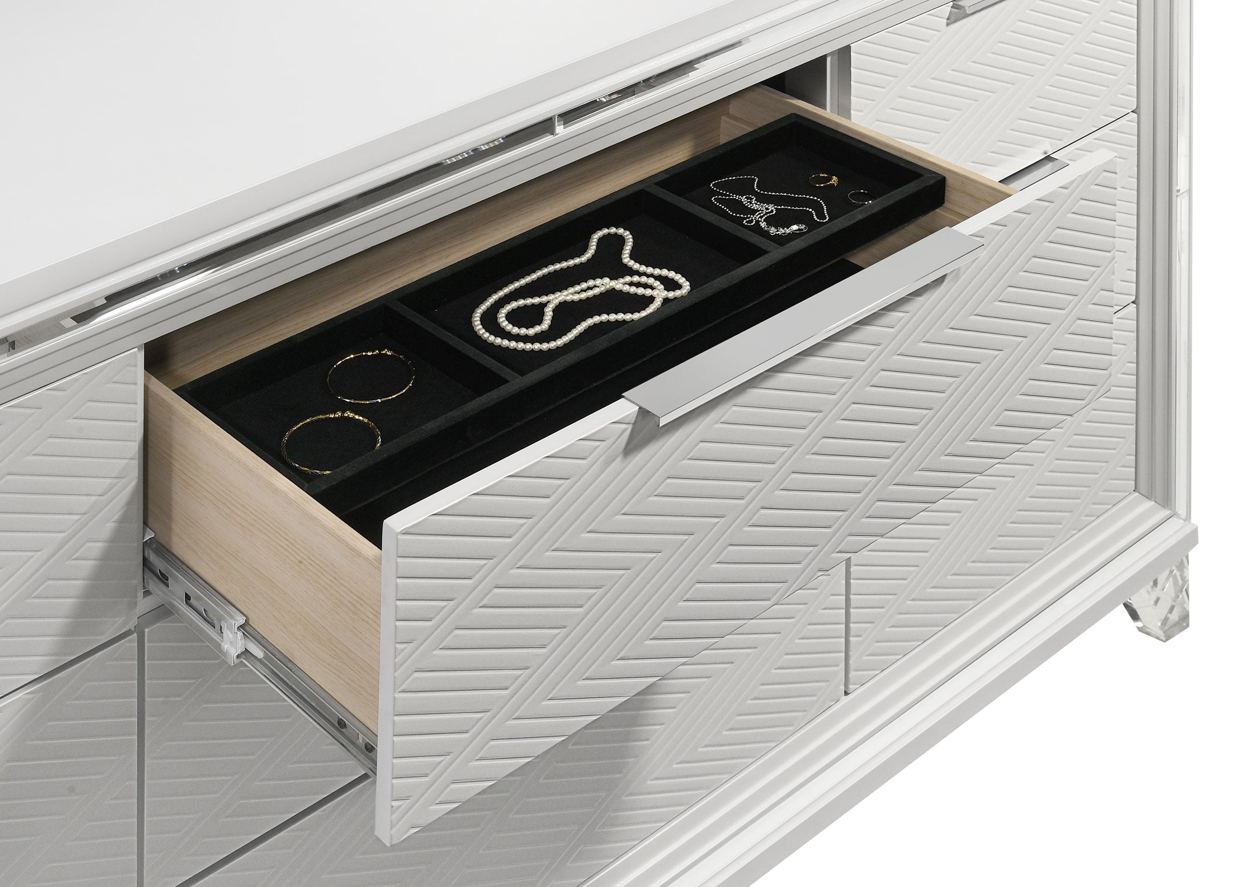 Coaster Marmore Marmore 9-Drawer Dresser Cabinet