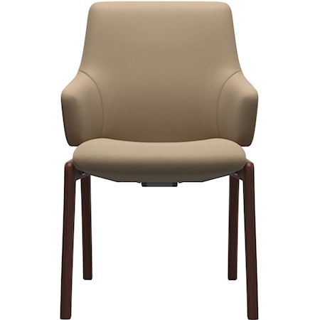 Laurel Chair Low-Back Large with Arms D100