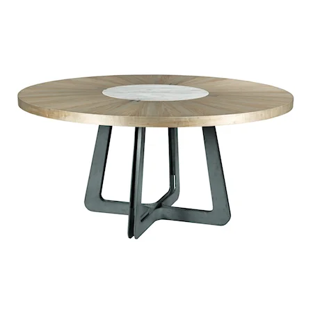 Concentric Round Dining Table Complete