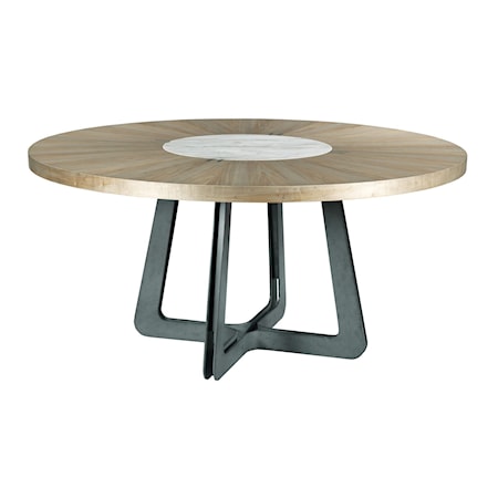 Concentric Round Dining Table Complete