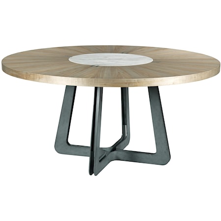 Concentric Round Dining Table Complete