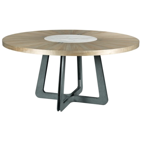 Concentric Round Dining Table Complete