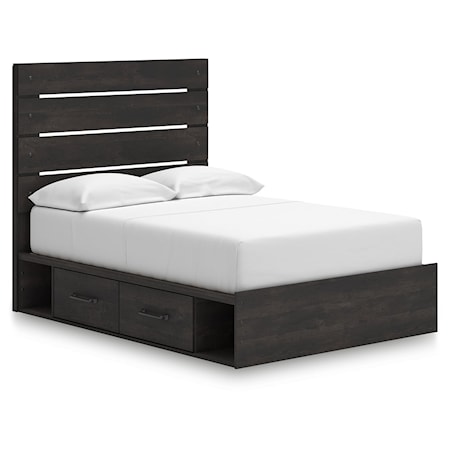 Full Panel Storage Bed