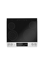 GE Appliances Ranges Ge Profile™ 30" Smart Free-Standing Electric Convection Fingerprint Resistant Range With No Preheat Air Fry