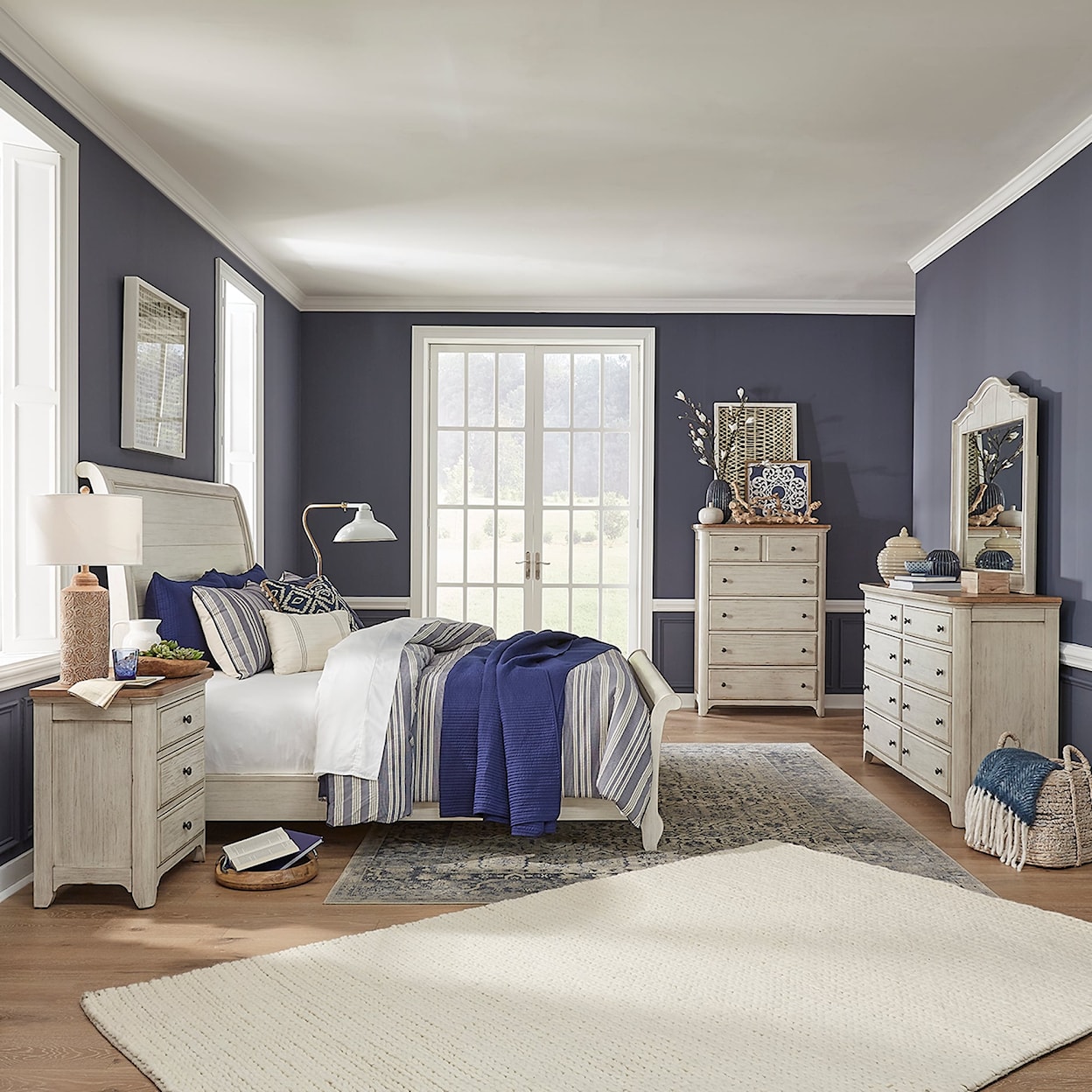 Liberty Furniture Farmhouse Reimagined 5-Piece King Bedroom Set