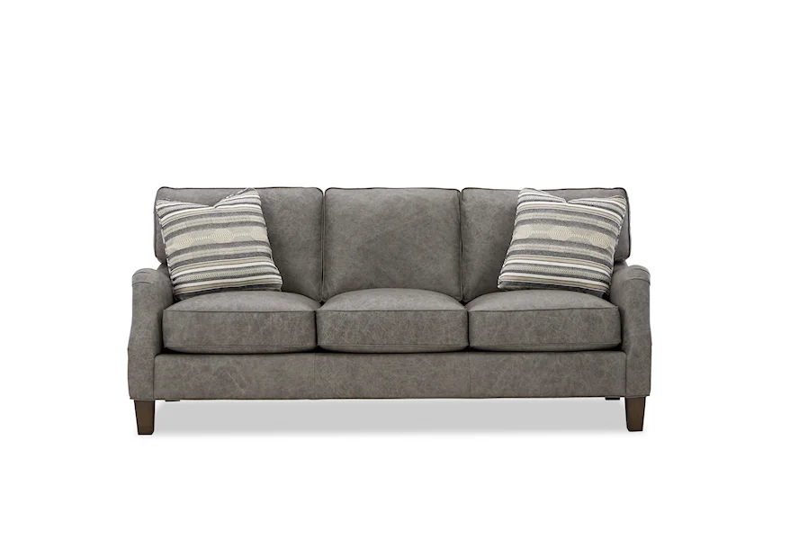 L713150BD Sofa w/ Pillows by Hickory Craft at Godby Home Furnishings