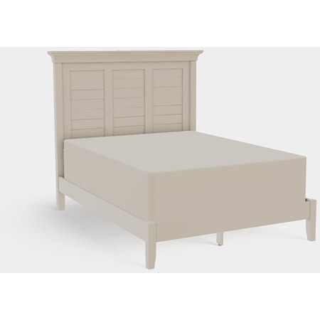 Queen Panel Bed with Low Rail System