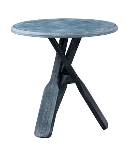 Coastal Oar Side Table