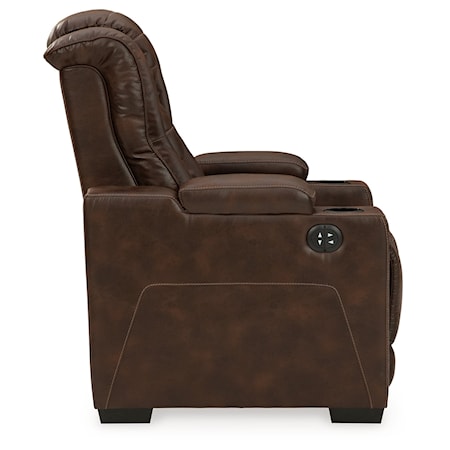 Power Reclining Loveseat And Power Recliner