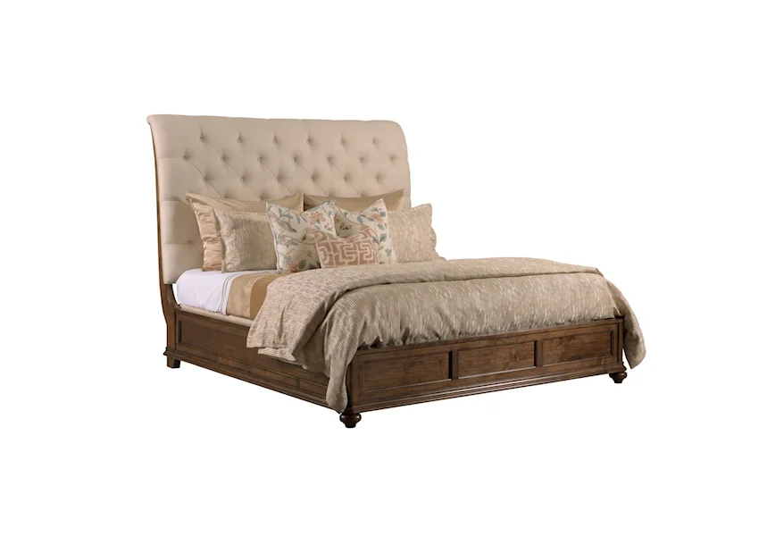 Commonwealth Herndon Queen Upholstered Bed - Complete by Kincaid Furniture at Johnny Janosik