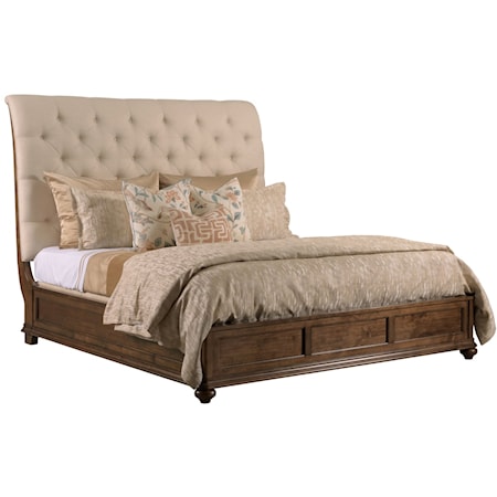 Herndon Queen Upholstered Bed - Complete