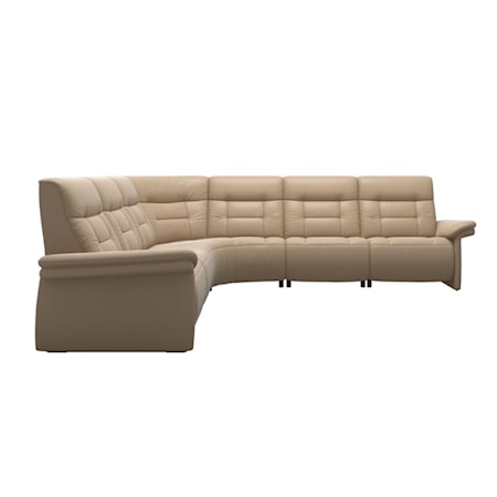 Pwr Recl Sectional w/ Pwr Head &amp; Uph Arm