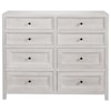 Universal Modern Farmhouse 8-Drawer Dresser