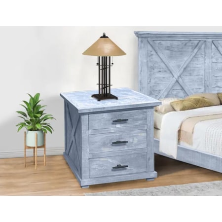 3-Drawer Nightstand