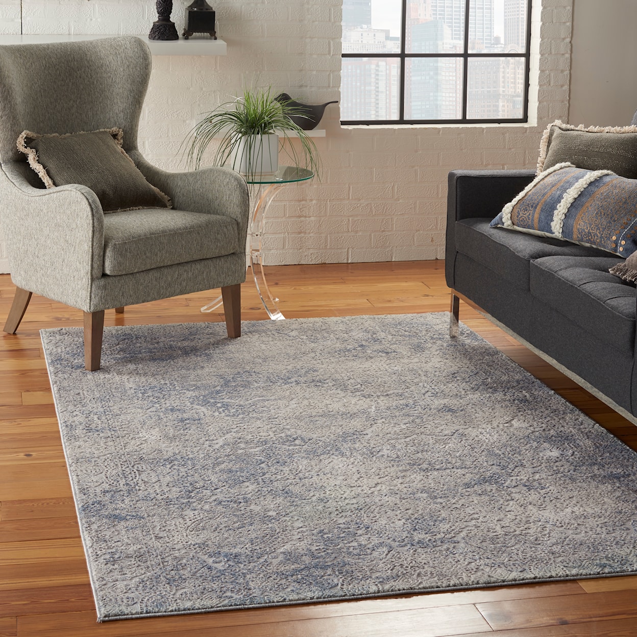 Nourison Rustic Textures 3'11" x 5'11"  Rug