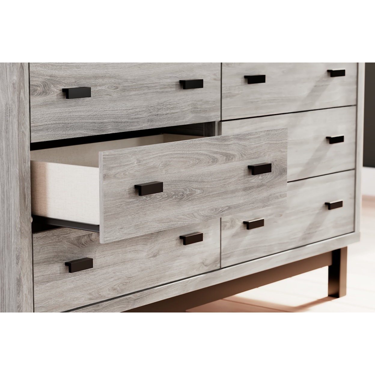 Ashley Vessalli 6-Drawer Dresser