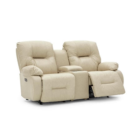 Power Tilt Headrest Rocker Console Loveseat