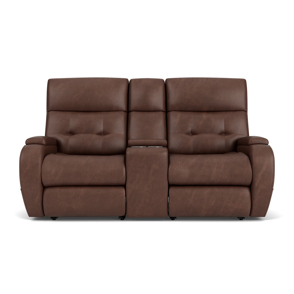 Flexsteel Strait Power Reclining Loveseat